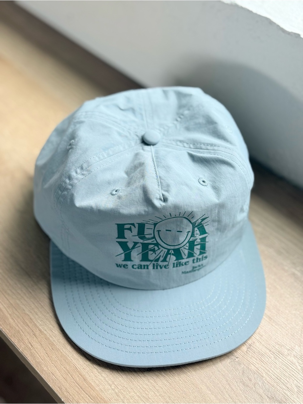 Jack’s Mannequin Light Blue Graphic Hat